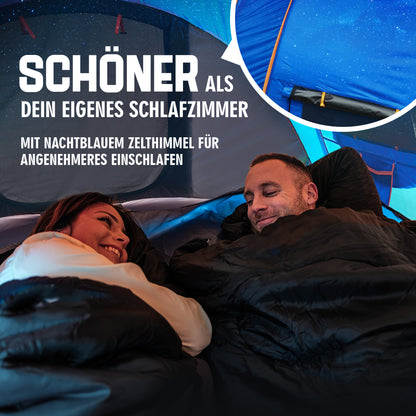 "Second Life" Wurfzelt für 3 Personen [2 Sekunden Zelt]