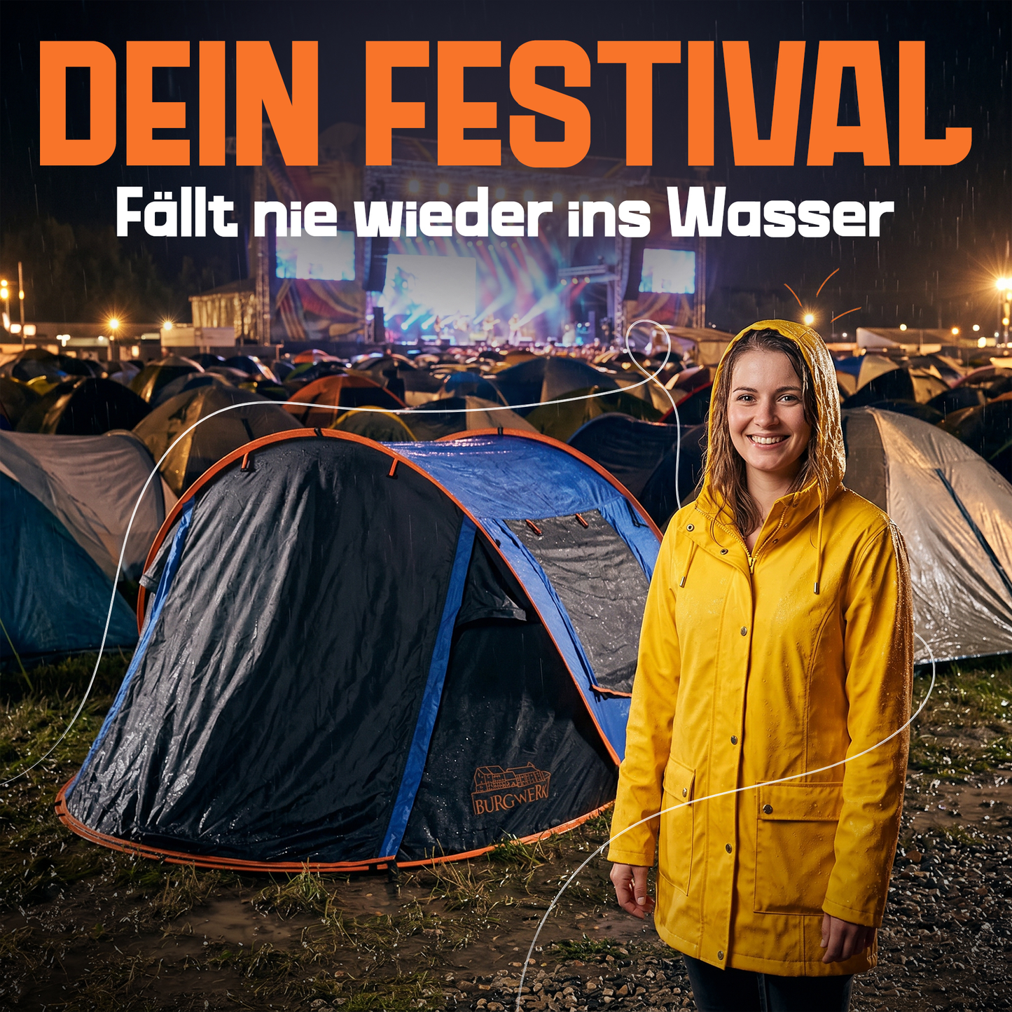 Wurfzelt für 2 Personen [2 Sekunden Zelt]